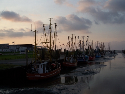 Abendstimmung am Kutterhafen 001