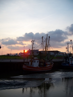 Abendstimmung am Kutterhafen 003