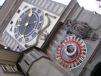 Uhrturm in Bern