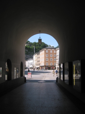 Torblick in Salzburg