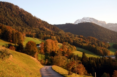 Herbstsonne in Oberau