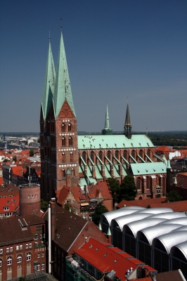 Der Blick zur drittgrößten Kirche der Welt