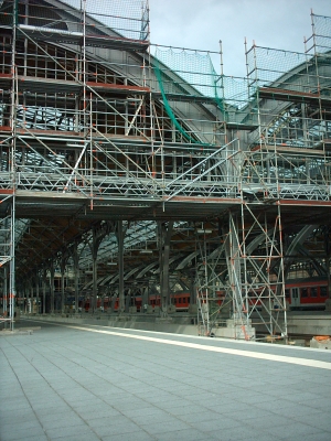 Bahnhof im Umbau