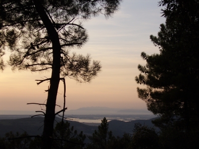 Sonnenuntergang in der Toscana