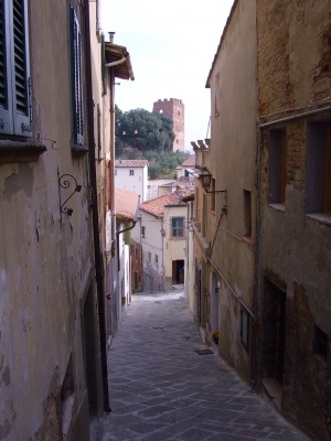 Eine Gasse in Fuceccio