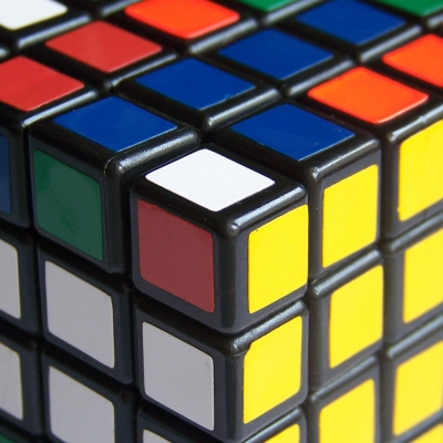 Schwer zu lösen: 5x5x5 Rubikwürfel
