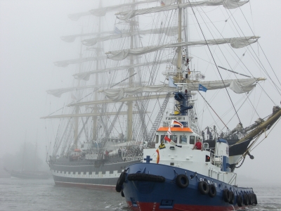 Hansesail im Nebel