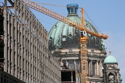 Palast der Republik und Dom in berlin