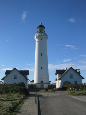 Leuchtturm in Hirtshals (Daenemark)