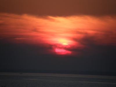 Sonnenuntergang in Apulien