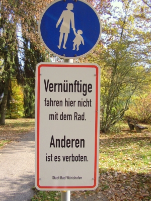 Gesehen im Kurpark von Bad Wörishofen