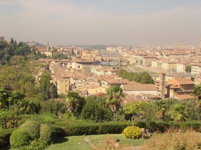 Blick auf Florenz