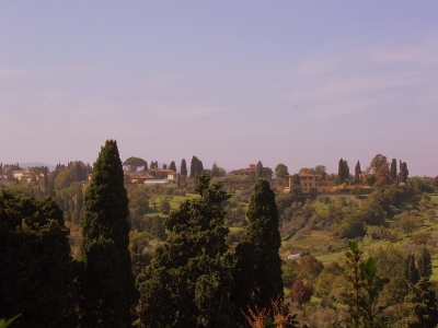 Blick vom Plaza Roma-Florenz