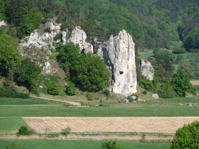 Burgsteinfelsen bei Dollnstein