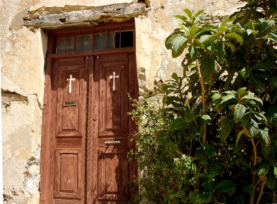 Kloster-Tür
