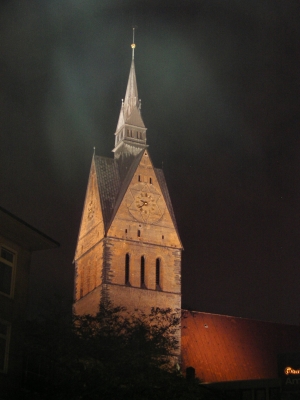 Hannover bei Nacht