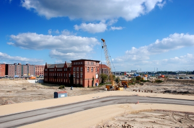 Hafencity - Baustelle Überseequartier