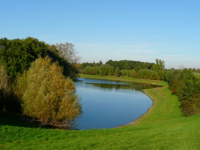 Idyllischer Teich