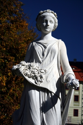 Flora-Figur in Weesenstein