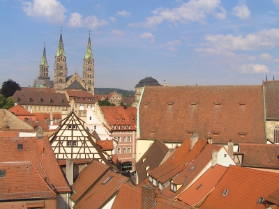 Blick zum Bamberger Dom