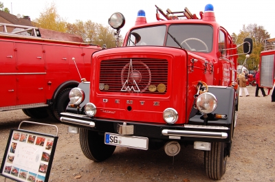 Magirus Deutz Feuerwehrfahrzeug 60er Jahre