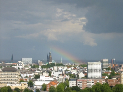 Hamburg unter dem Regenbogen