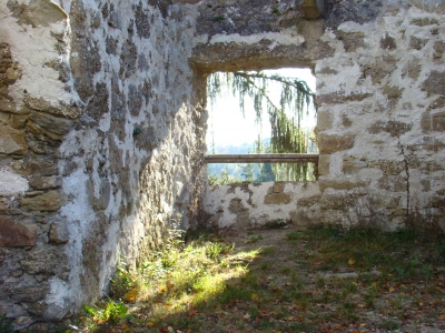 Fenster Ruine Prandegg