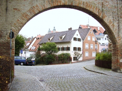 Ein Tor in Landsberg am Lech