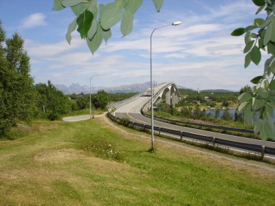 moderne Brücke