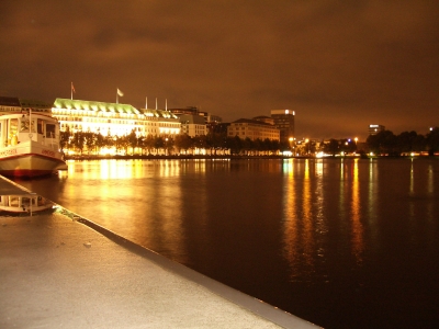 Blick auf die Binnenalster