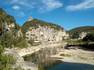 Ardéche - Felsen