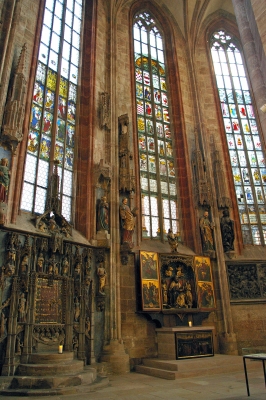 Ostchor der Sebalduskirche in Nürnberg