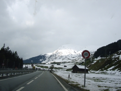 Winter-Landschaft in der Schweiz