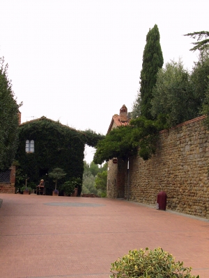 Romantik auf der Burg in Vinci