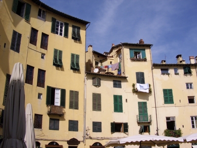 Häuser in Lucca