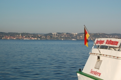 Überlingen am anderen Seeufer