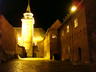 Akershus Festung by night