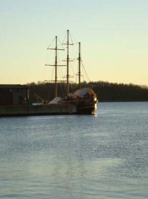 Schiff in der Osloer Bucht