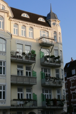 Kieler Häuserfassade -3-