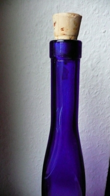 Blaue Flasche