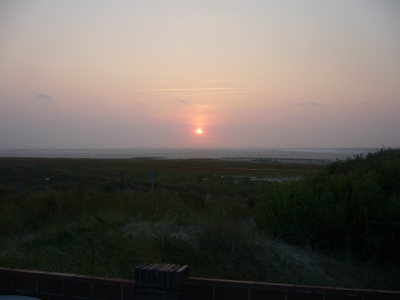 Sonnenuntergang auf Borkum