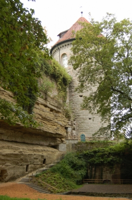 Überlinger Gallerturm im Regen