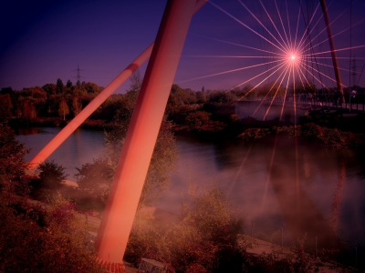 Brücke bei Nacht