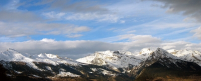 Panorama - Herrliches Farbenspiel in den Bergen