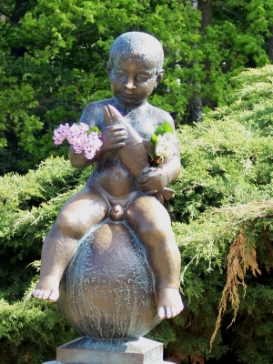 Statue des Frantiek in Franzensbad