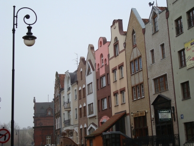 Altstadt in Elbing, Polen