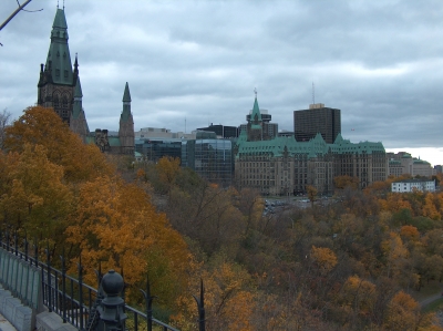 Blick auf Downtown Ottawa