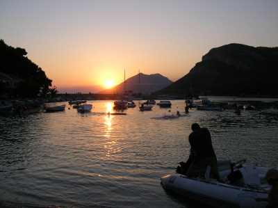 Abendstimmung im Hafen 02