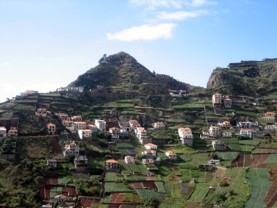 Blick auf Madeiras Dörfer