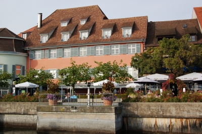 Überlingen vom Schiff aus gesehen